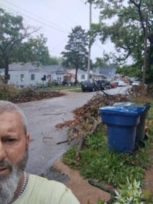 Job site... After the storms of 2025